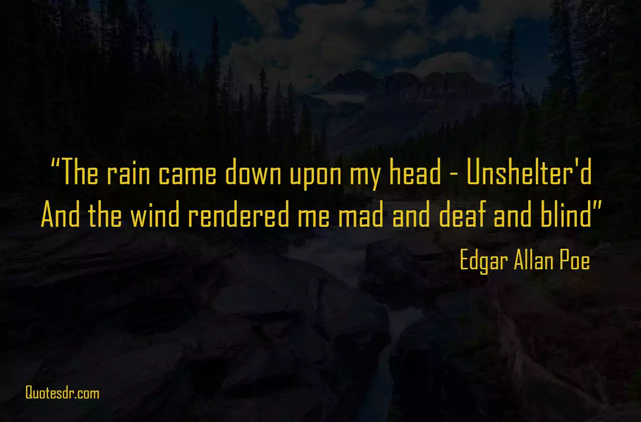 Edgar Allan Poe Quotes Dark