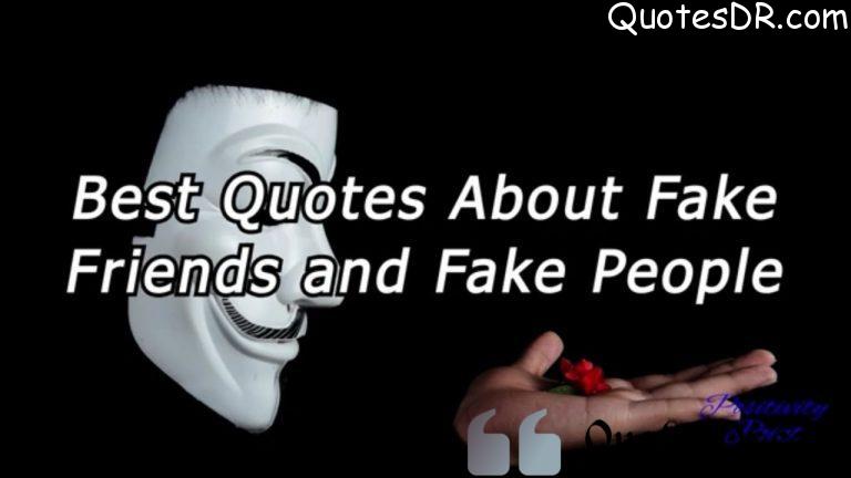 171+ Emotional Fake People Quotes | QuotesDR.com