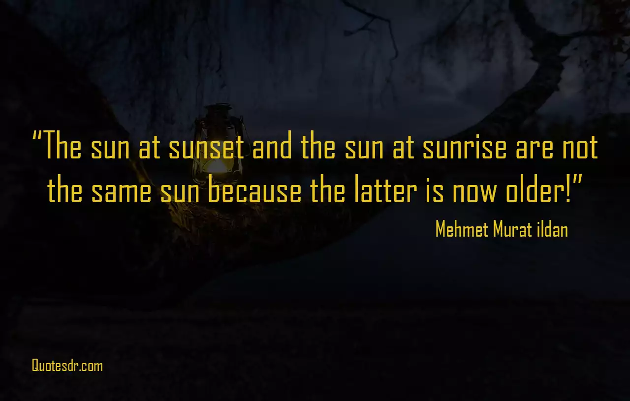 Sunset Quotes Life