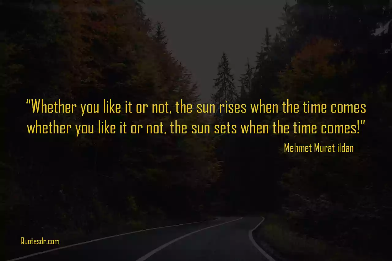 Sunset Quotes About Life