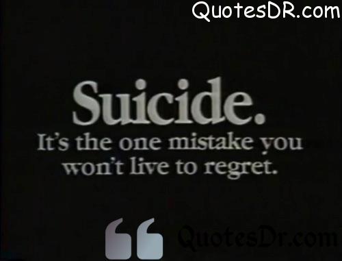 suicidal quotes