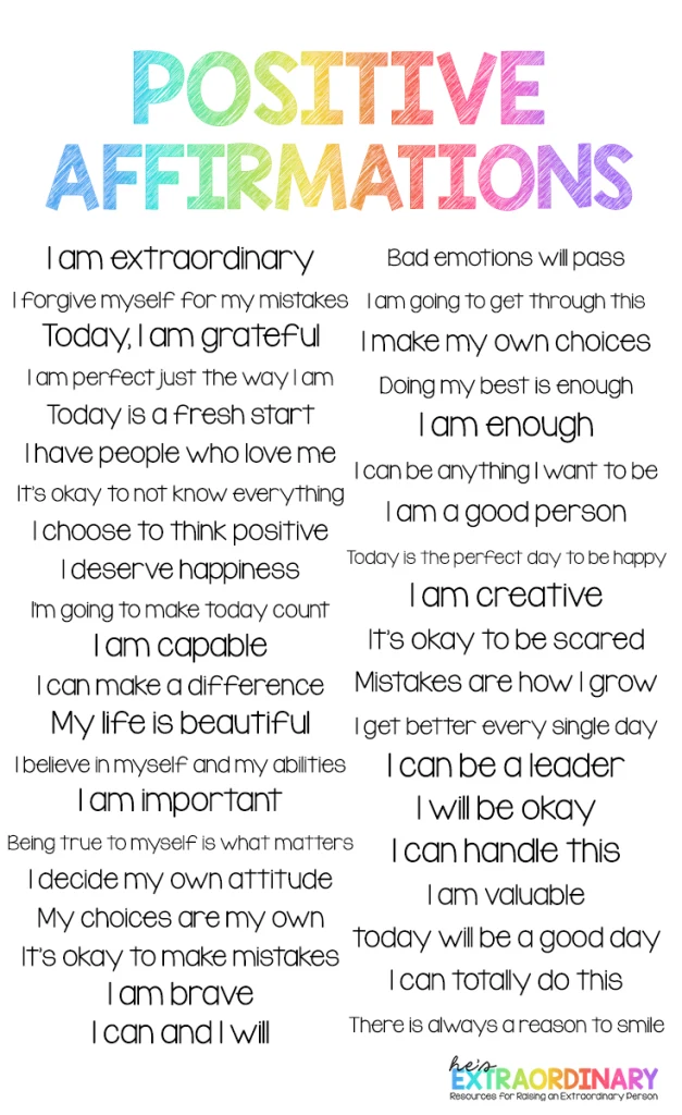 Affirmations for Toddlers