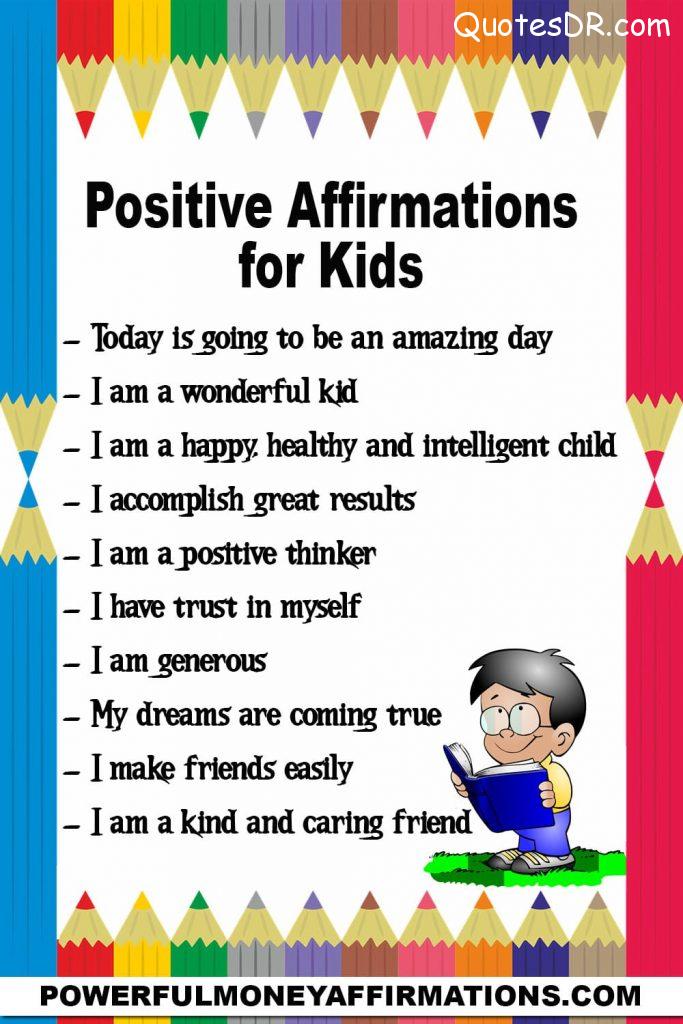 Positive Affirmations for My Son