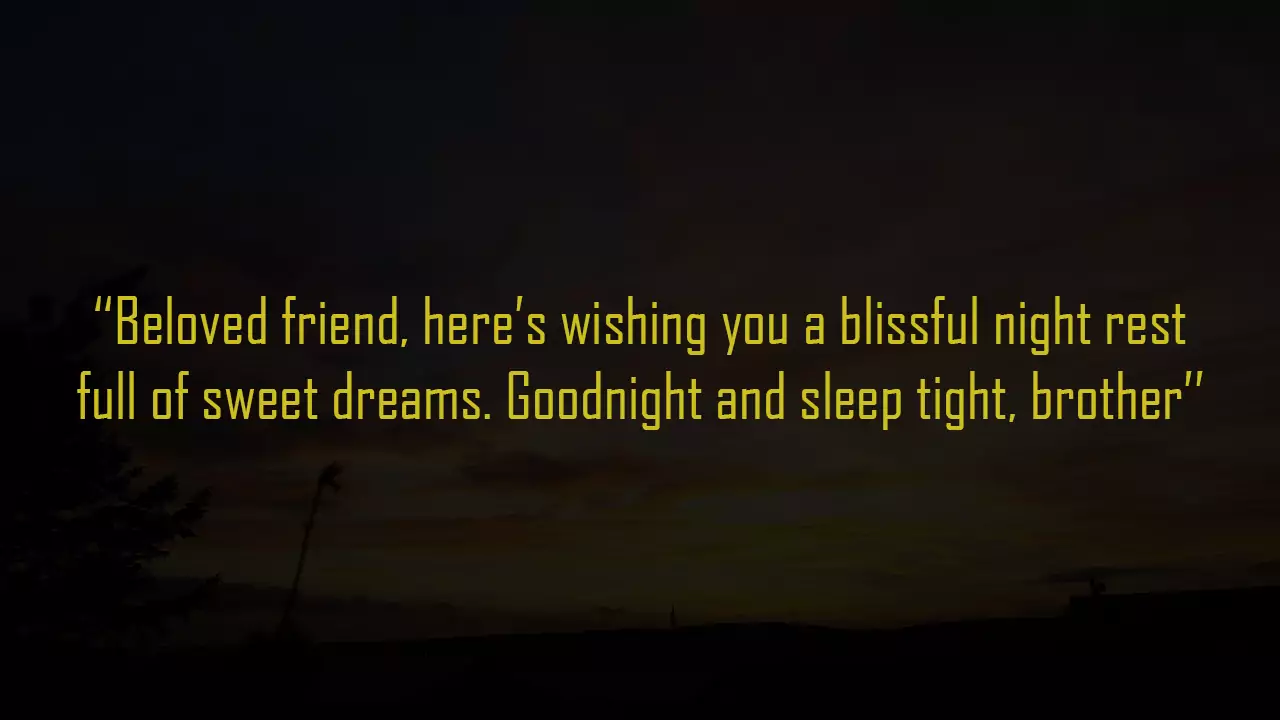Good Night Friends Quotes