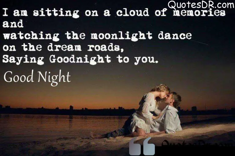 34+ Romantic Good Night Quotes for Her