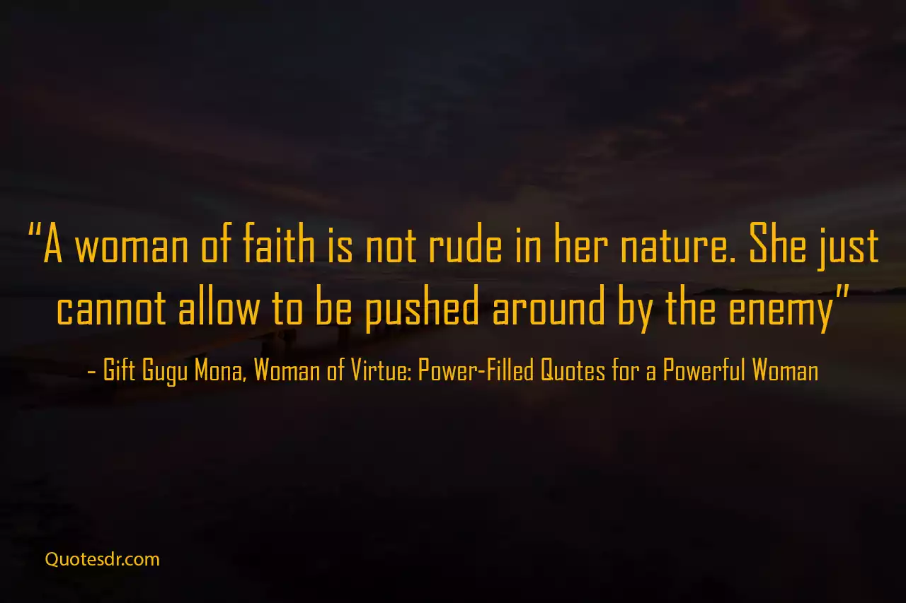 Strong Woman of God Quotes