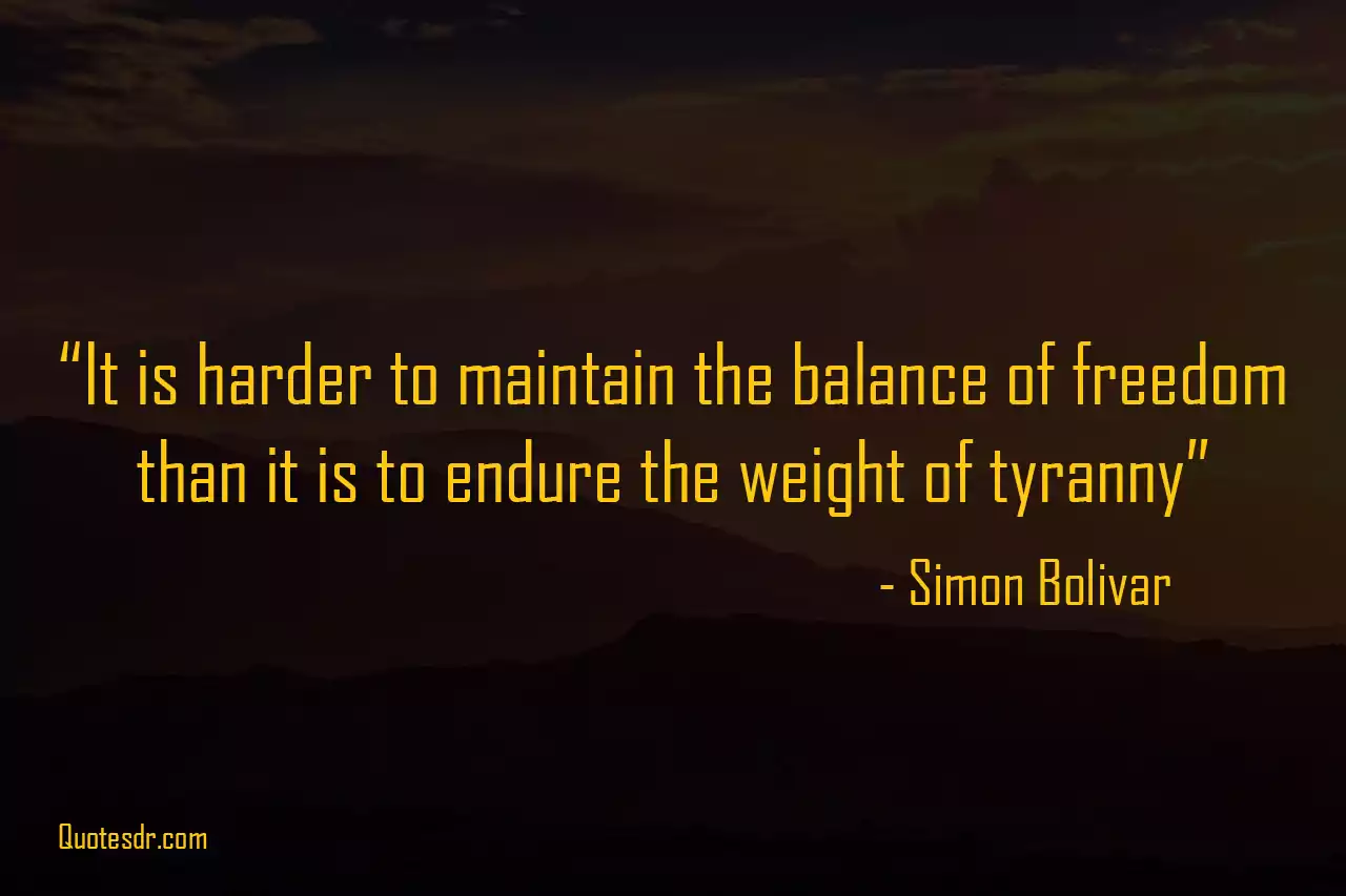 Simon Bolivar Quotes Spanish