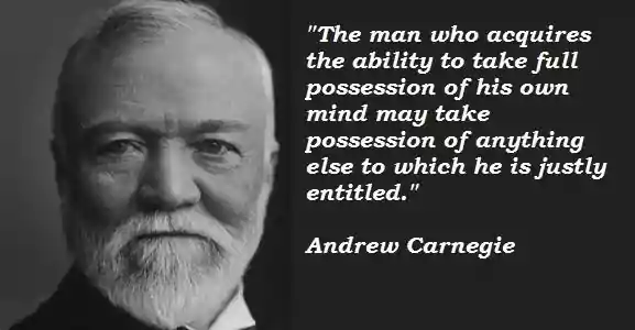 Andrew Carnegie Quotes Real Estate