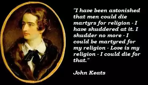 John Keats Quotes About Life