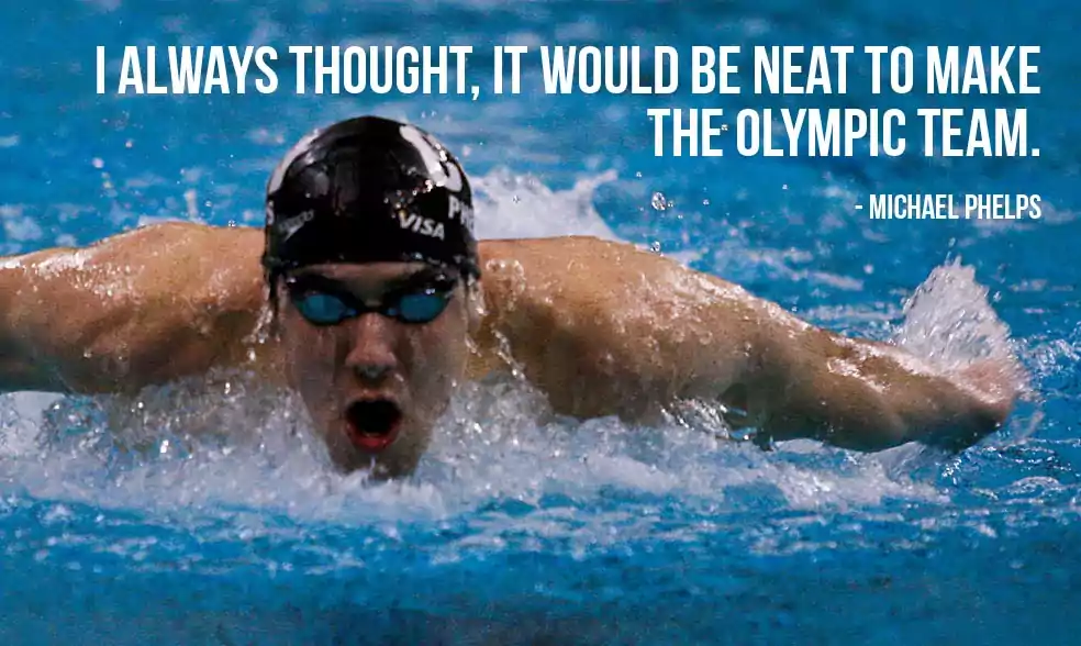 Michael Phelps Quotes About Swimming