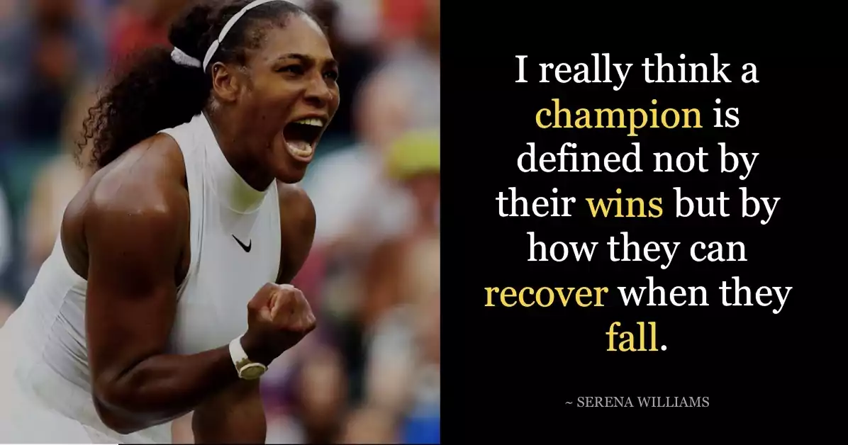Serena Williams Quotes on Success